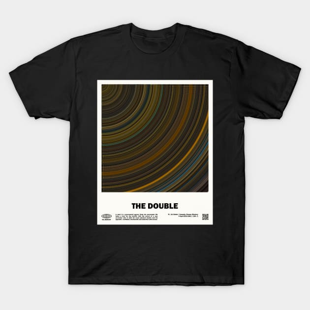 minimal_The Double Circular Barcode Movie T-Shirt by silver-light